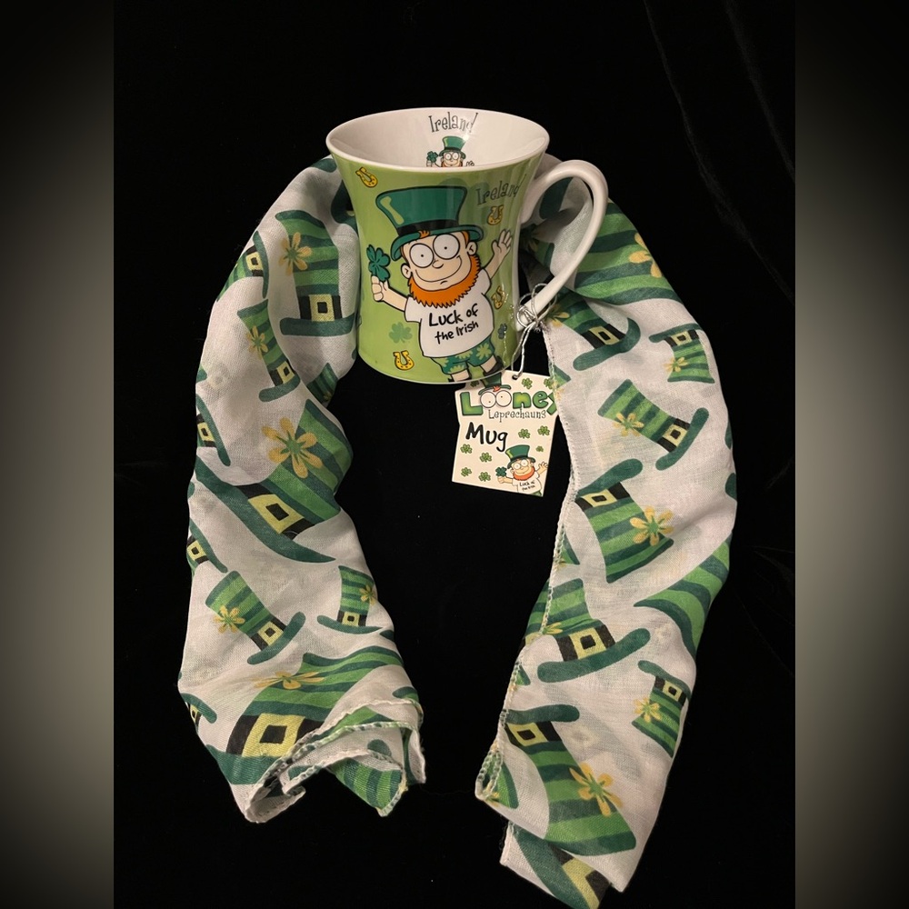 St. Patrick’s Mug and Scarf